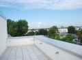 Vorschau: Ausblick vom Balkon des neuen Studierenden-Wohnheims in der Berndkasteler Str.